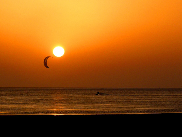 Kitefeeling am Abend